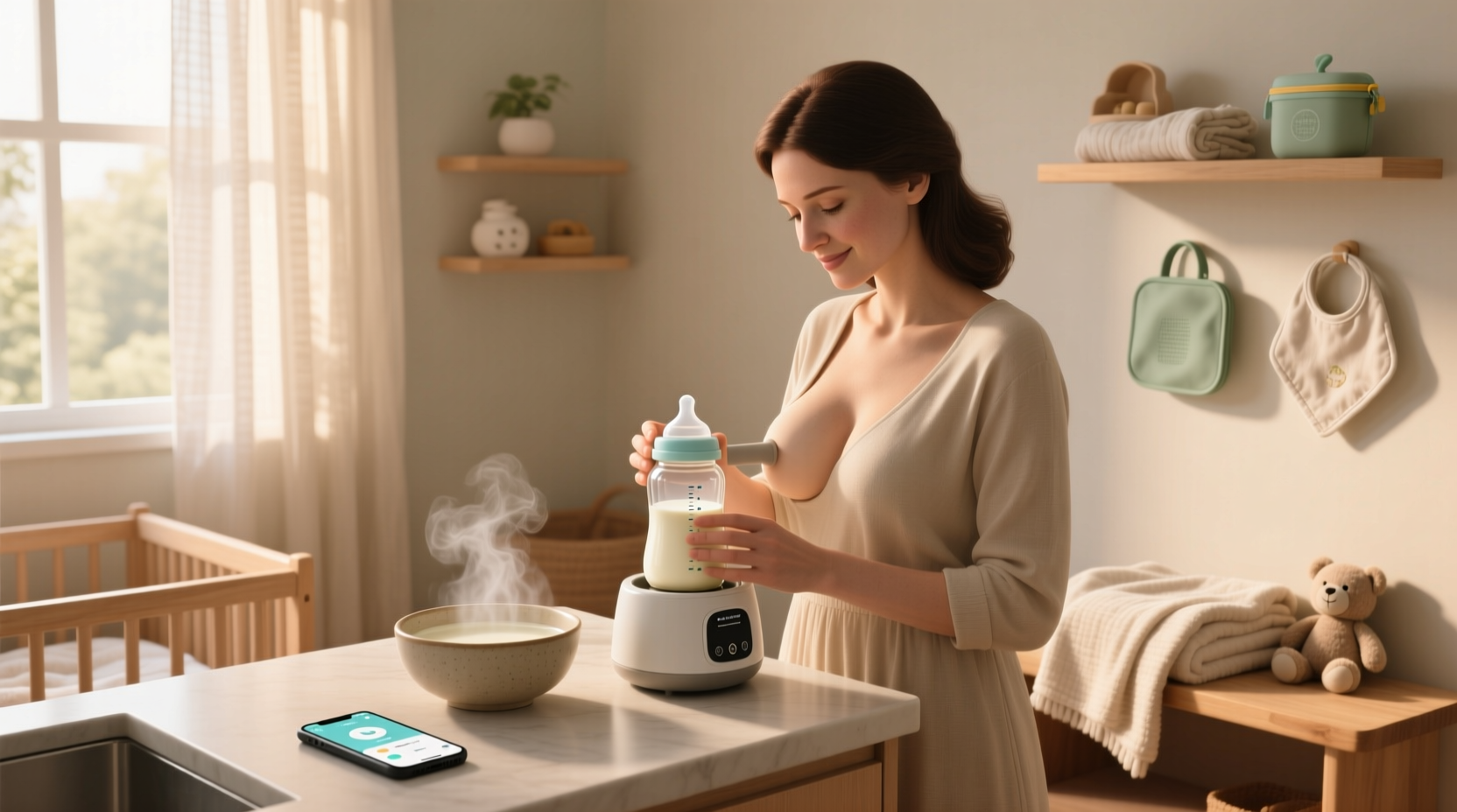 how to rewarm breast milk safely