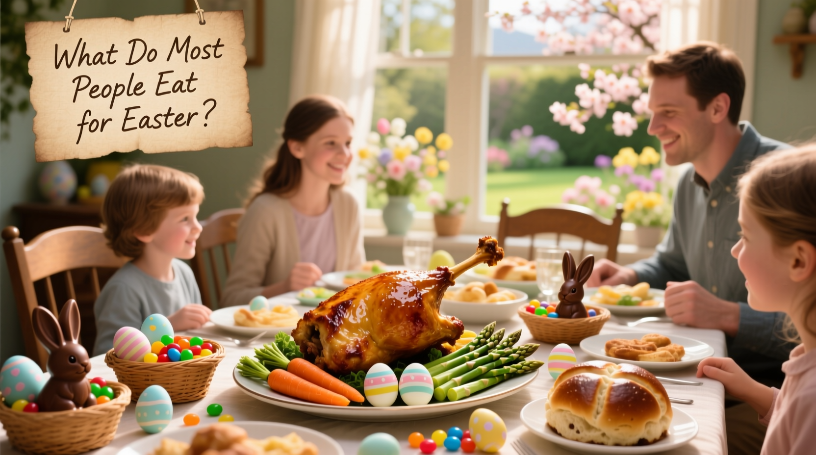 what do most people eat for easter