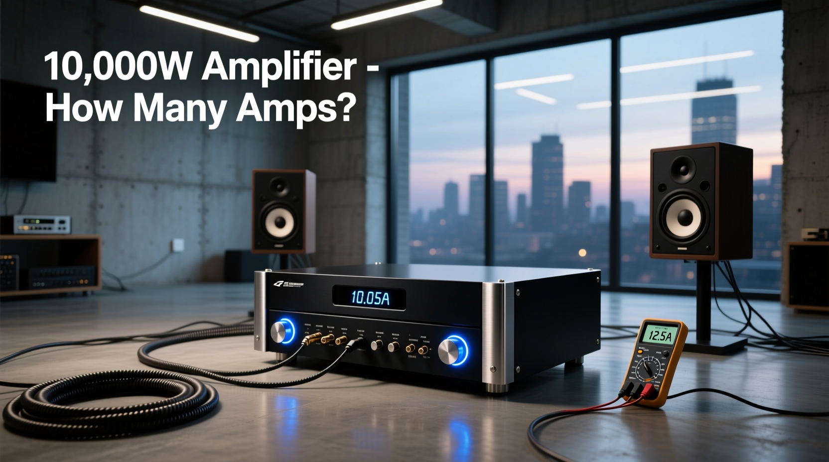How to choose 10000 watt amplifier,How many amps is 10000 watts?