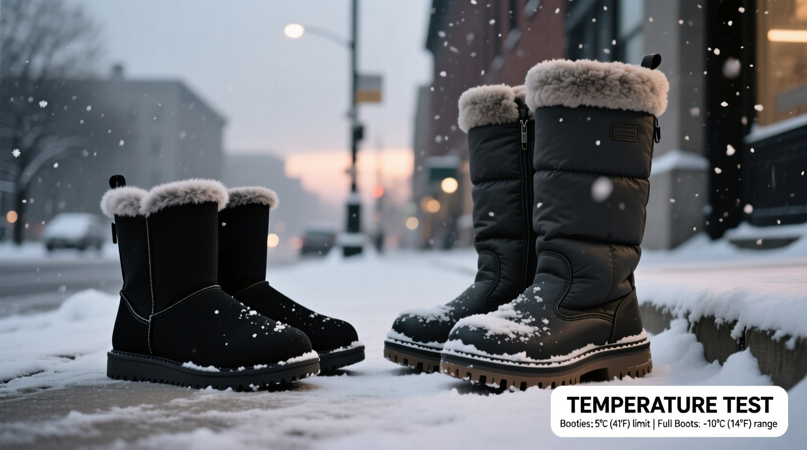 winter booties vs winter boots are booties warm enough or do i need full boots