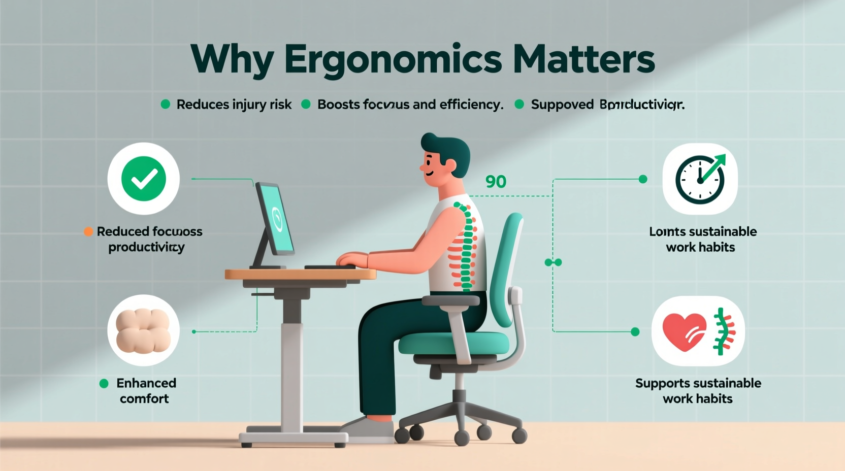 why is ergonomics important benefits advantages explained