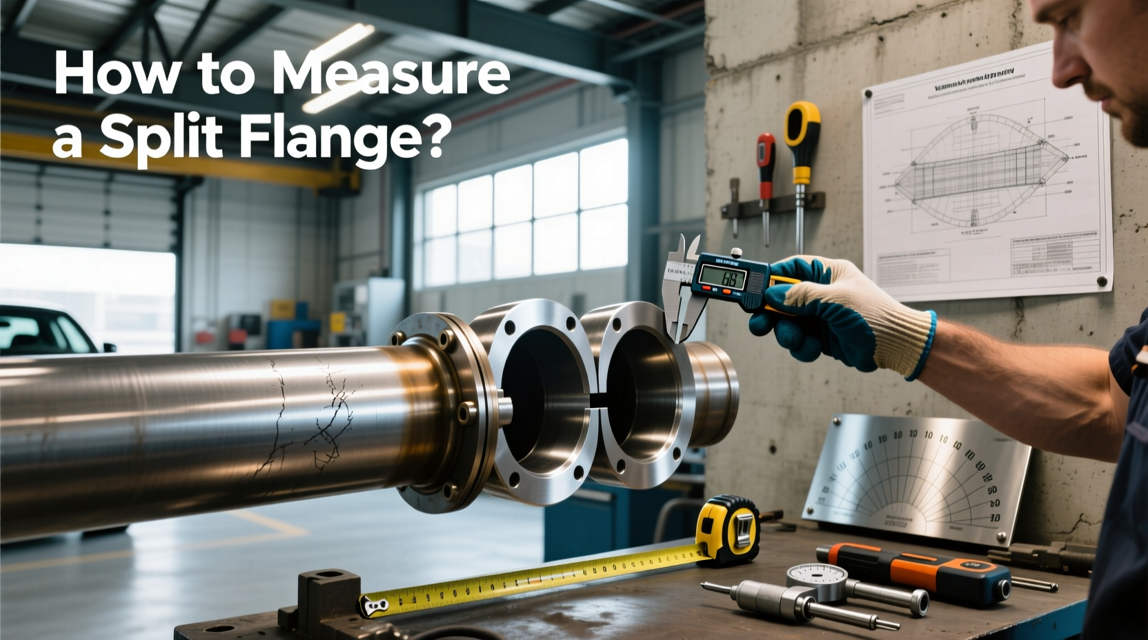 How to choose exhaust split flange,How to measure a split flange?