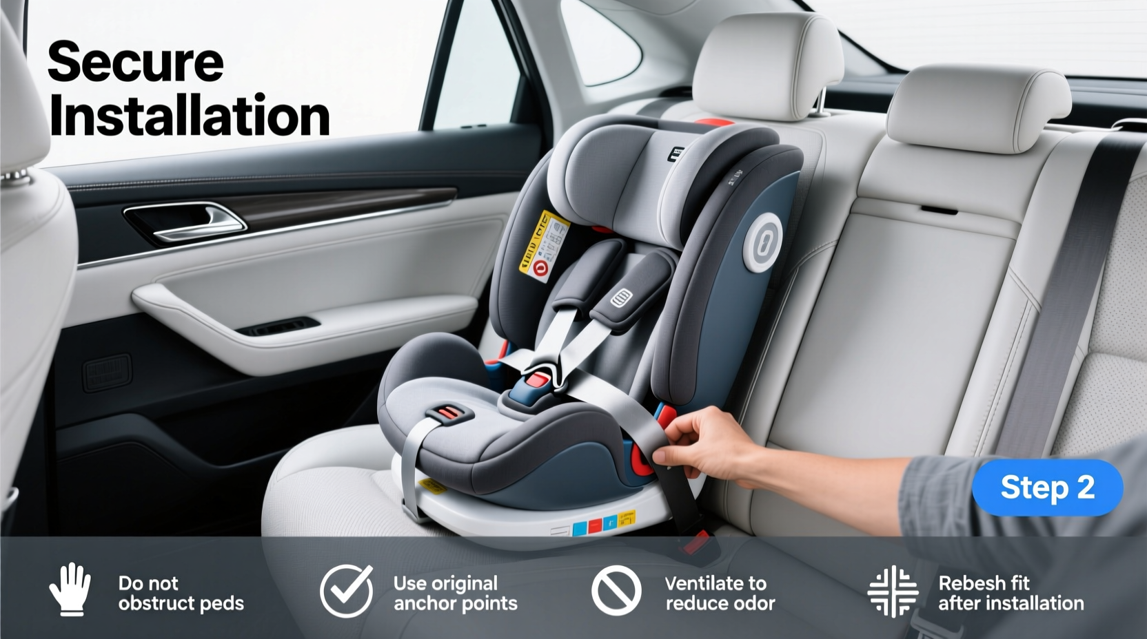 How to Choose Safest Place for Child Car Seat in Car