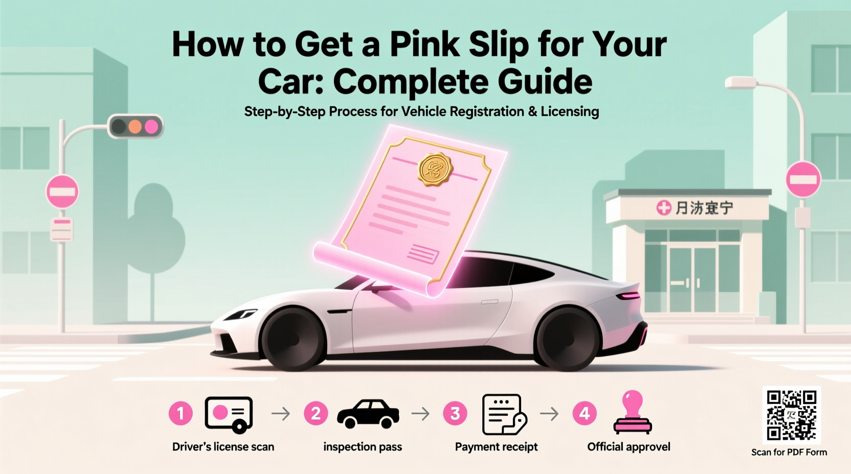 how do you get a pink slip for your car