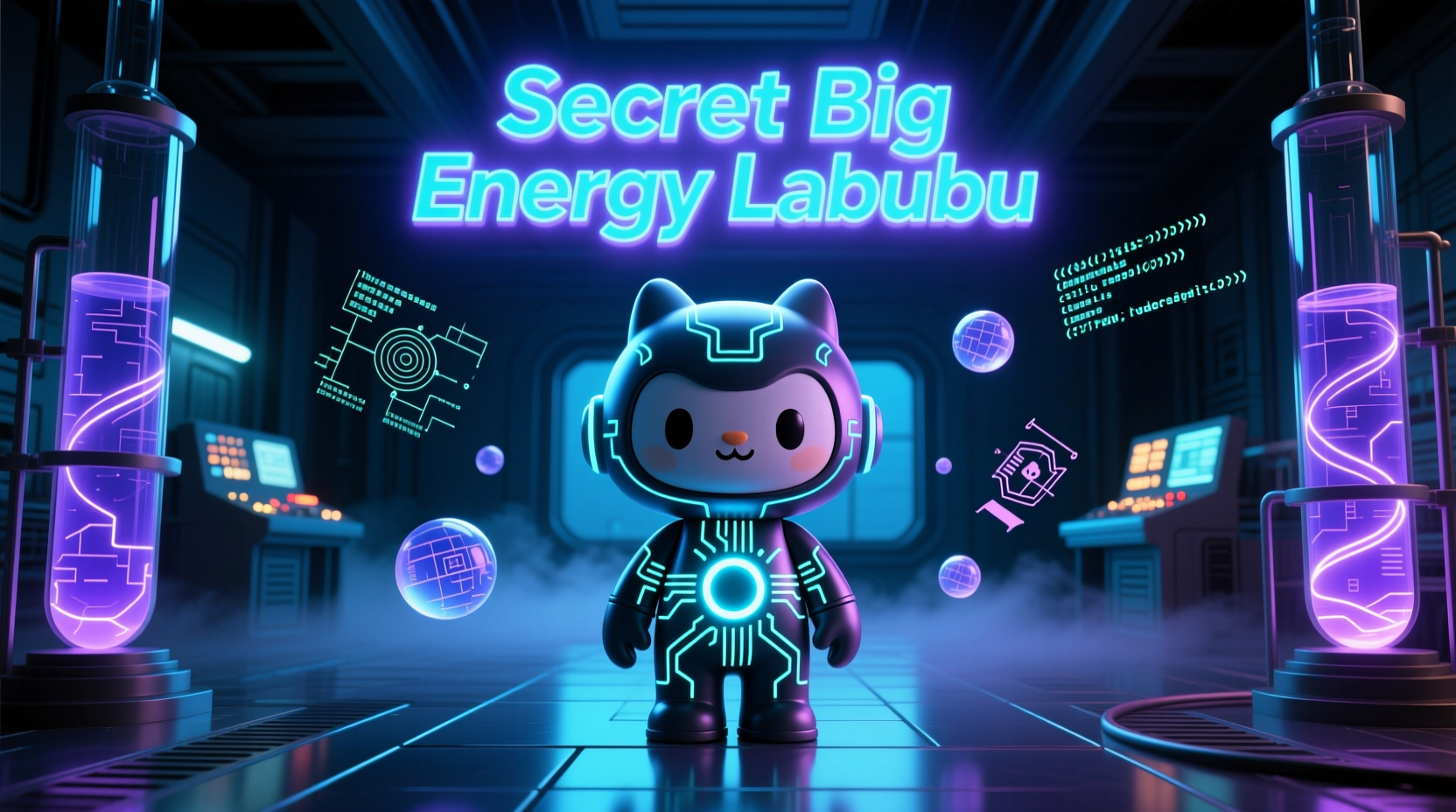 what is the secret big into energy labubu name