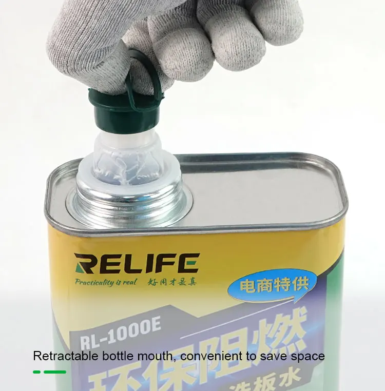 RELIFE RL-1000E Environmentally Friendly Flame Retardant Washing Water  plate washer water that can extinguish fire