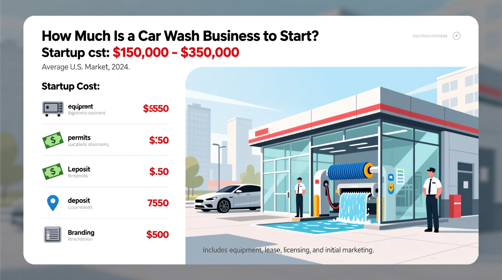 how much is a car wash business