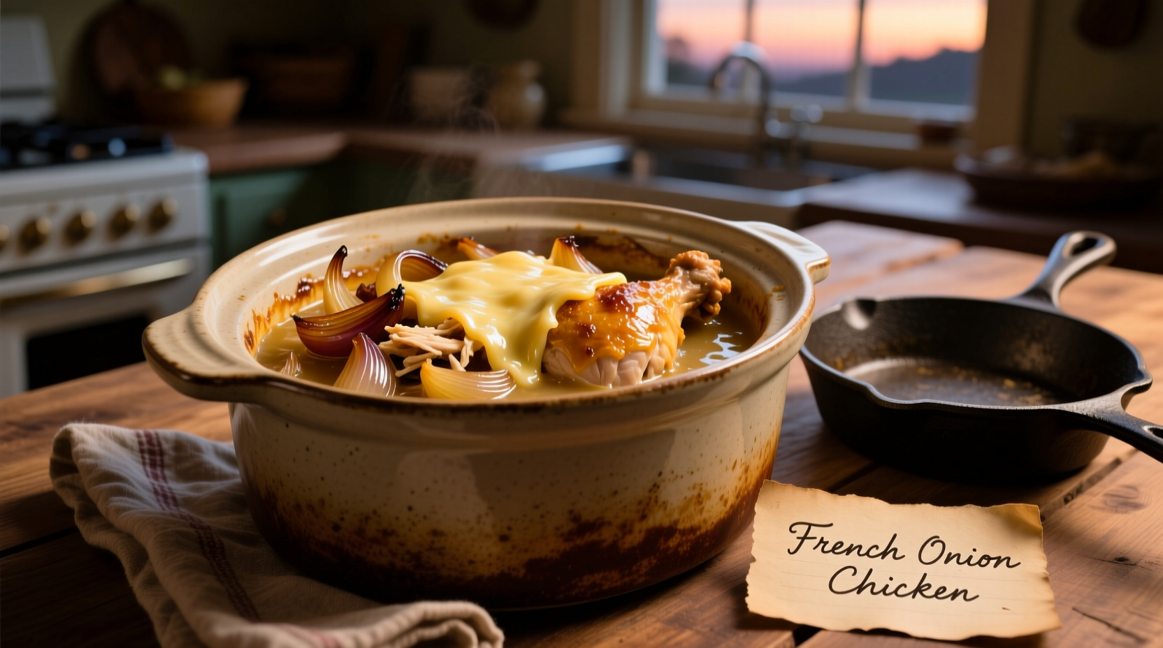 Slow Cooker French Onion Chicken Recipe Made Easy