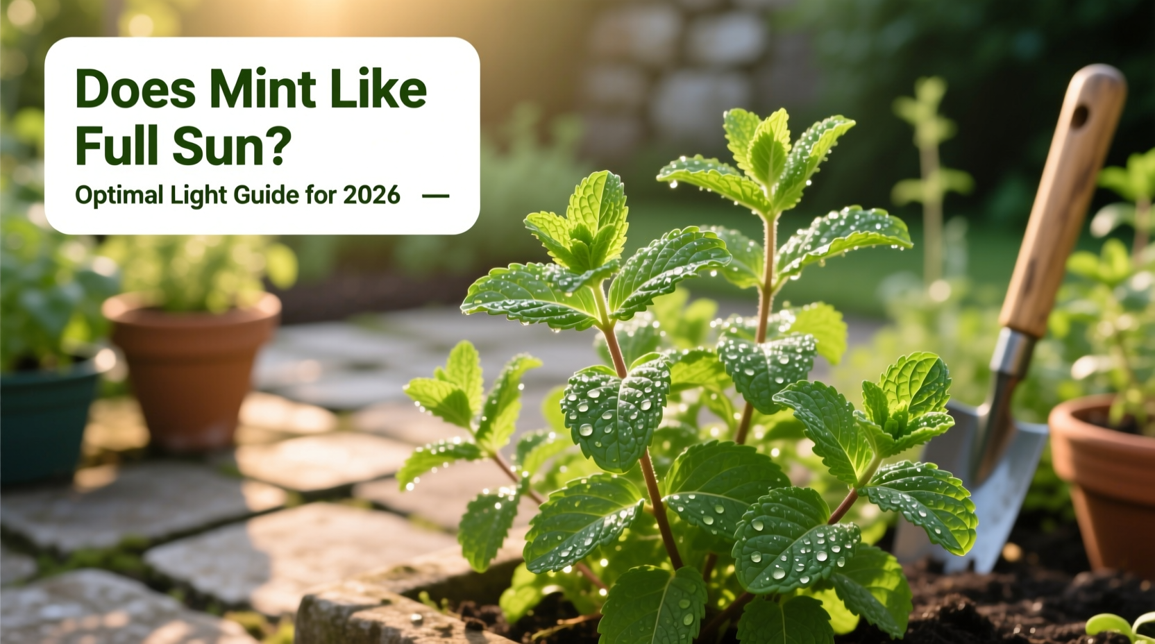 does mint like full sun