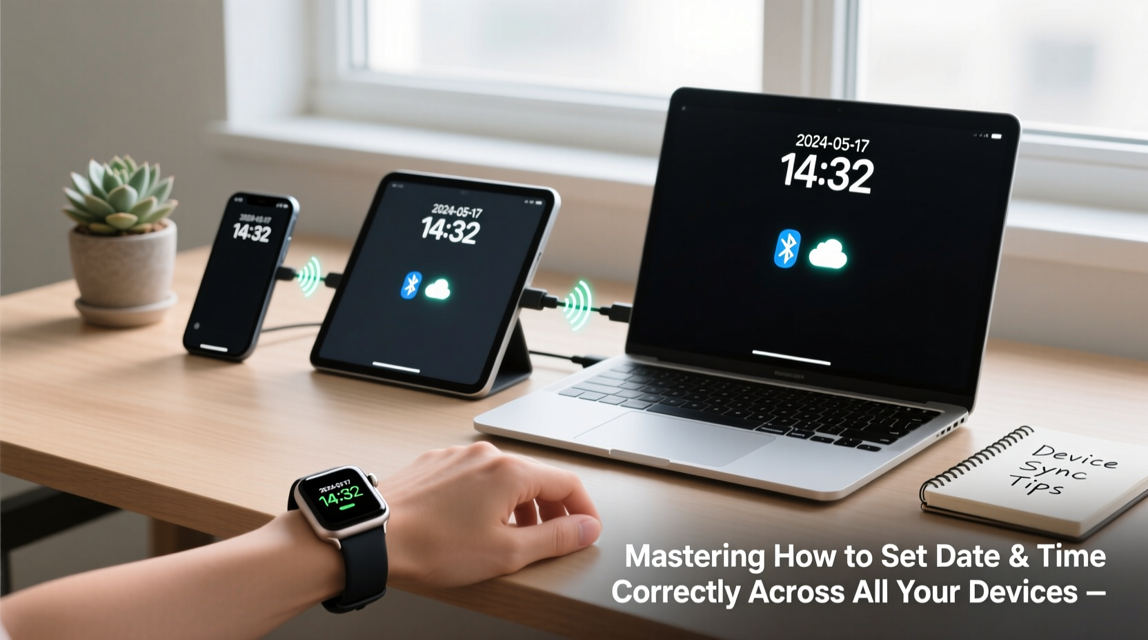 mastering how to set date and time correctly across all your devices