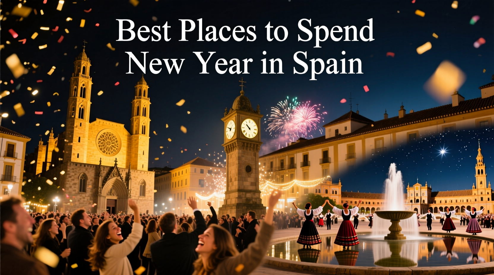 where to go in spain for new year
