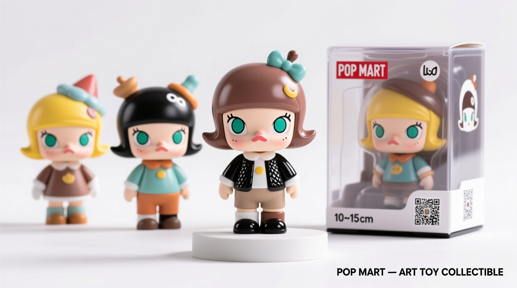 what are pop mart figures made of