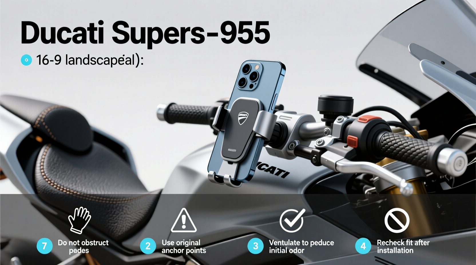 How to Choose Ducati Supersport 950 Phone Mount
