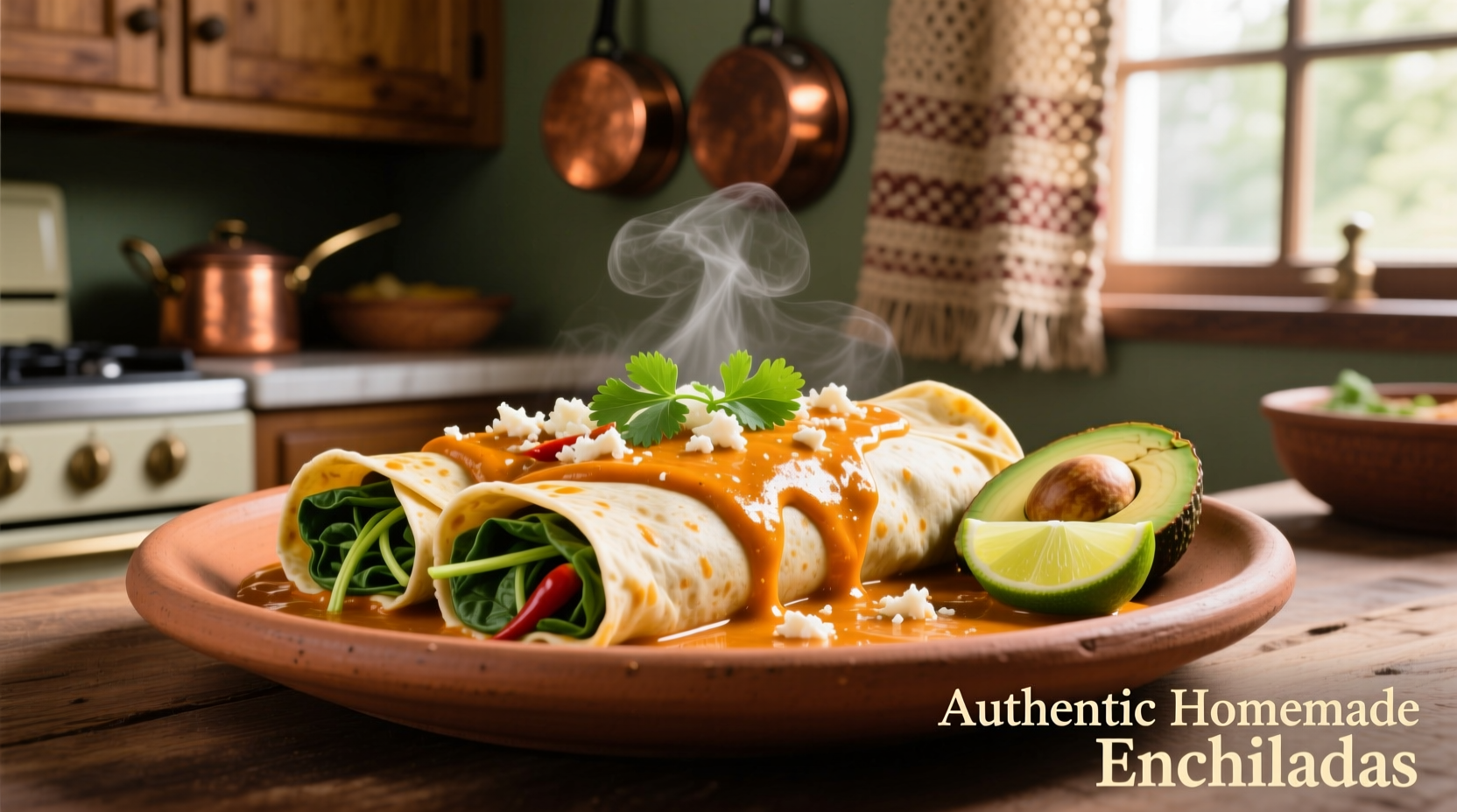 Perfect Chicken Spinach Enchiladas Recipe in 45 Minutes