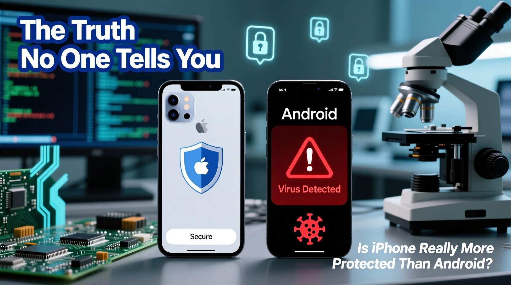 is iphone really more protected from viruses than android the truth no one tells you
