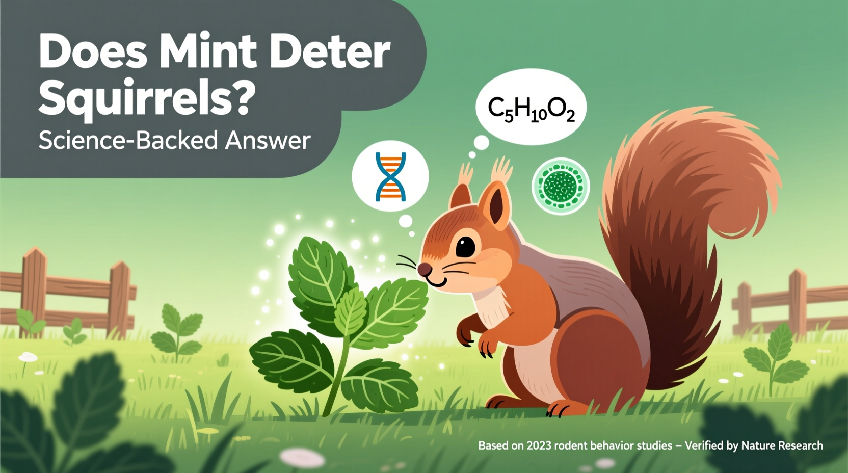 does mint deter squirrels
