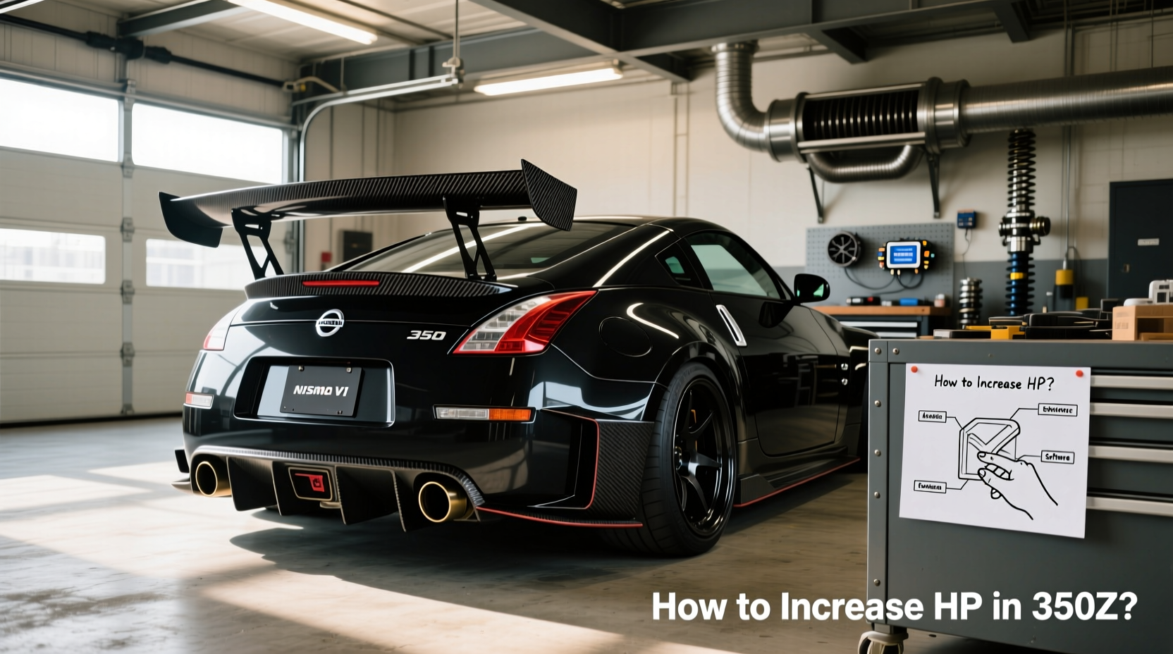 How to Choose 350Z Nismo V1 Rear Spoiler & Increase HP: Buying Guide