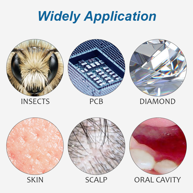 Inzkam308 — microscope dentaire pour la réparation des téléphones portables, 5mp 200X, mini caméra numérique