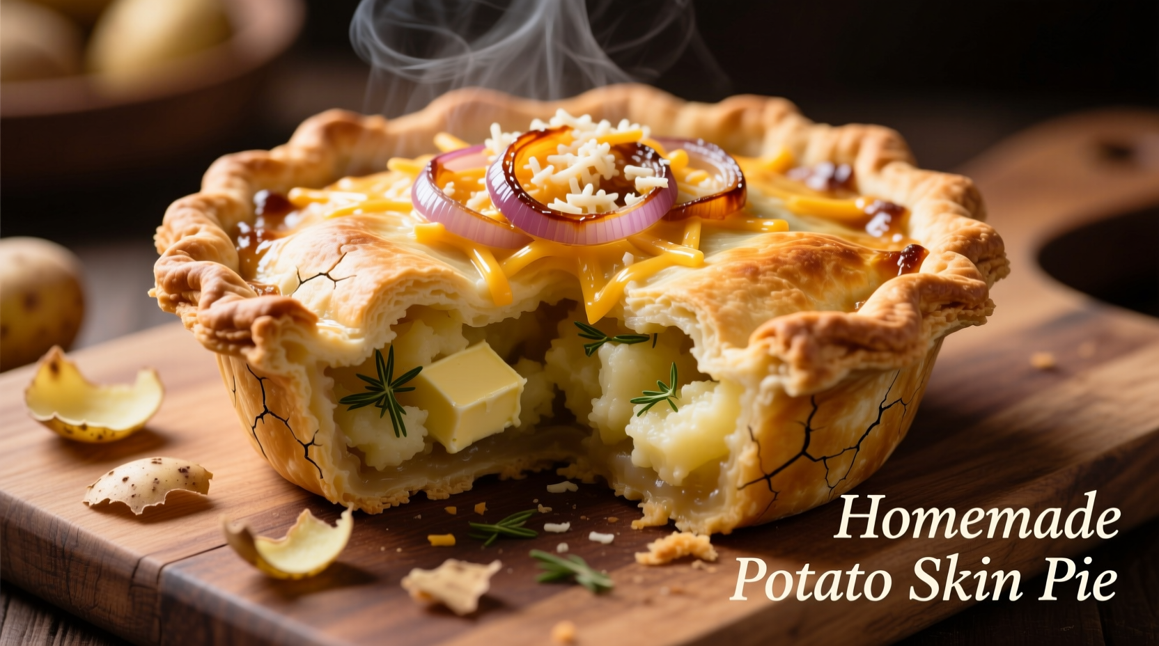 Potato Skin Pie: Transform Leftovers into Gourmet Comfort Food
