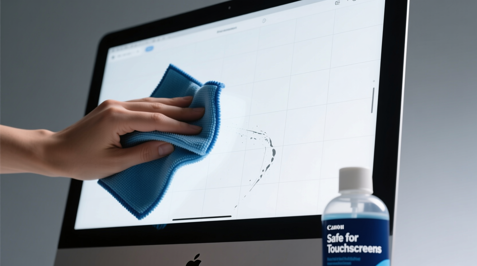 effective and safe methods to clean your touchscreen computer screen without damage