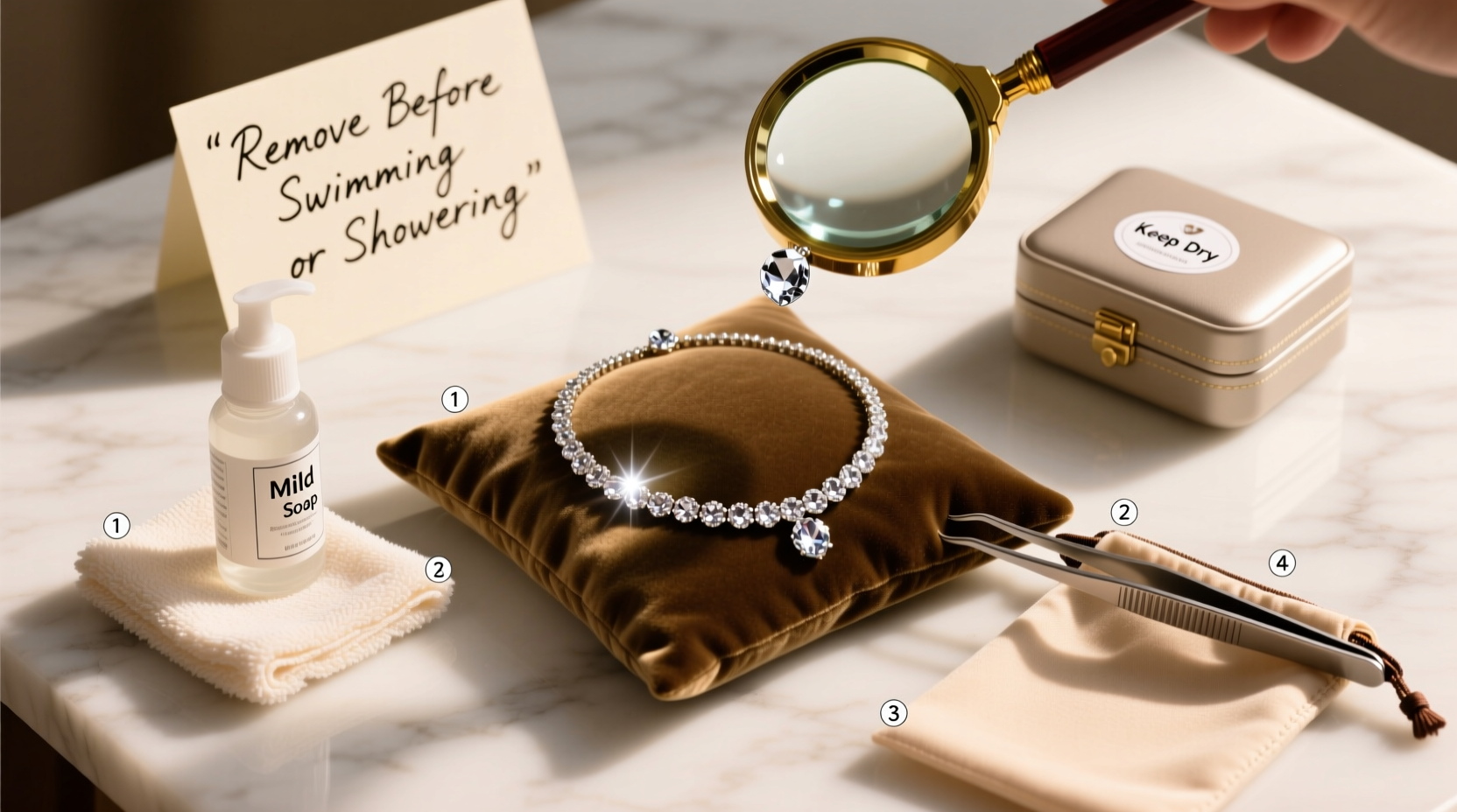 practical tips for preventing damage and extending the life of your rhinestone necklace