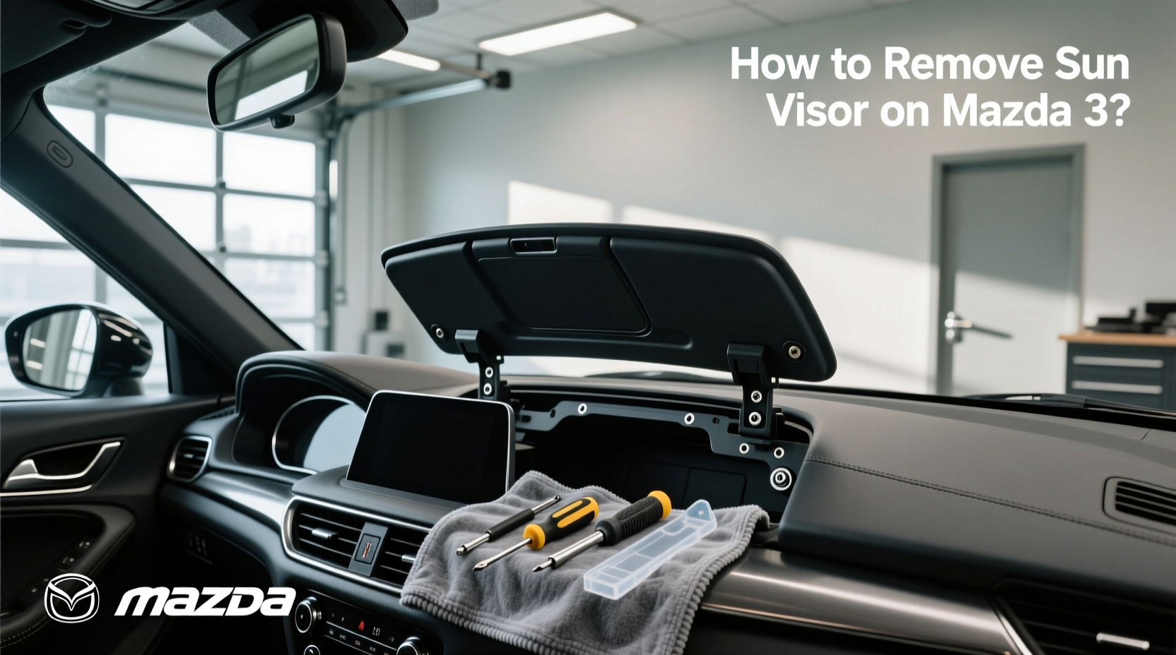 How to Choose Mazda 3 Sun Visor, How to Remove Sun Visor on Mazda 3?