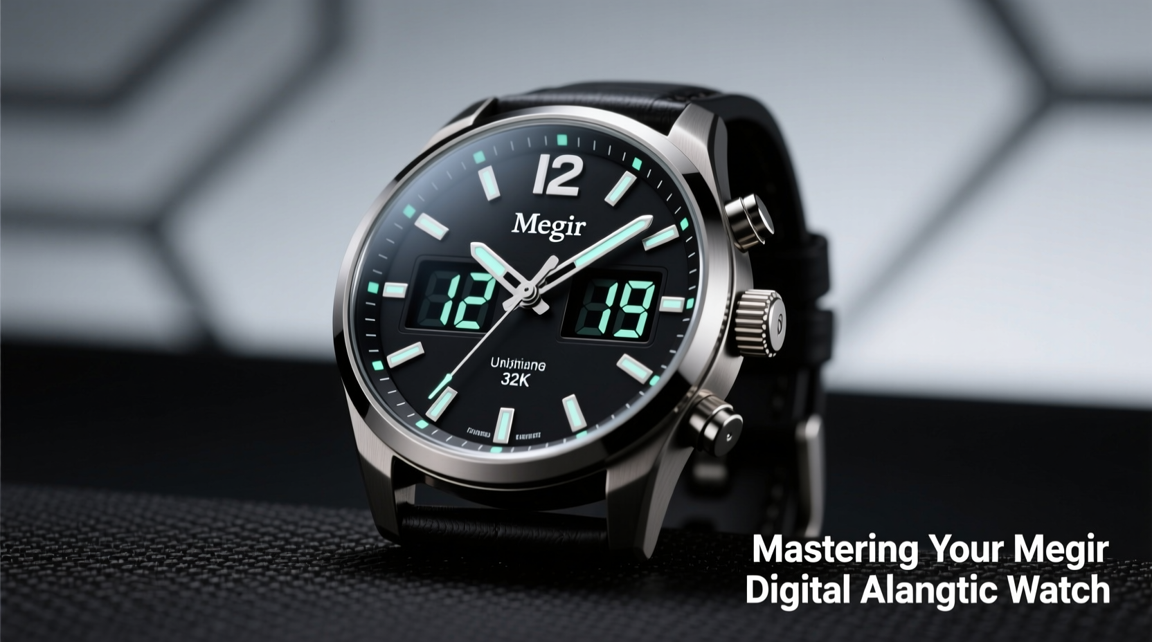 mastering your megir digital analog watch a clear guide to setting time accurately