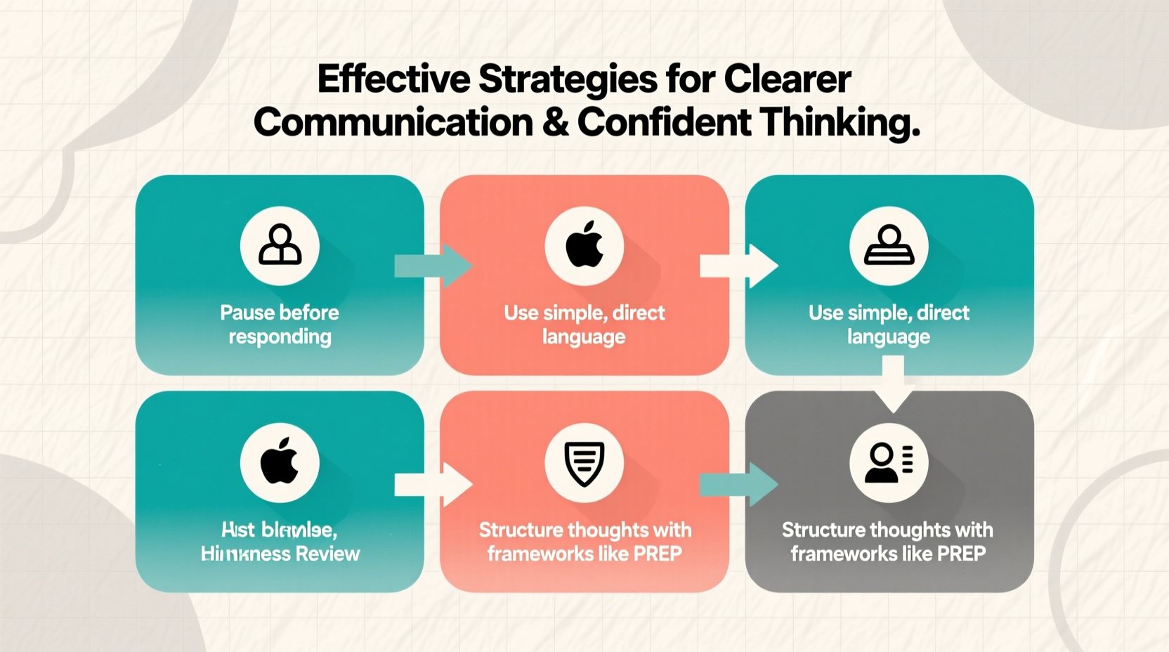 effective strategies to make your communication and thinking more clear and confident