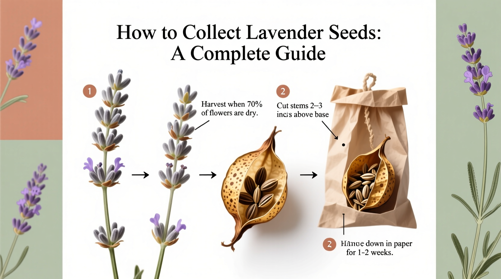 how to collect lavender seeds