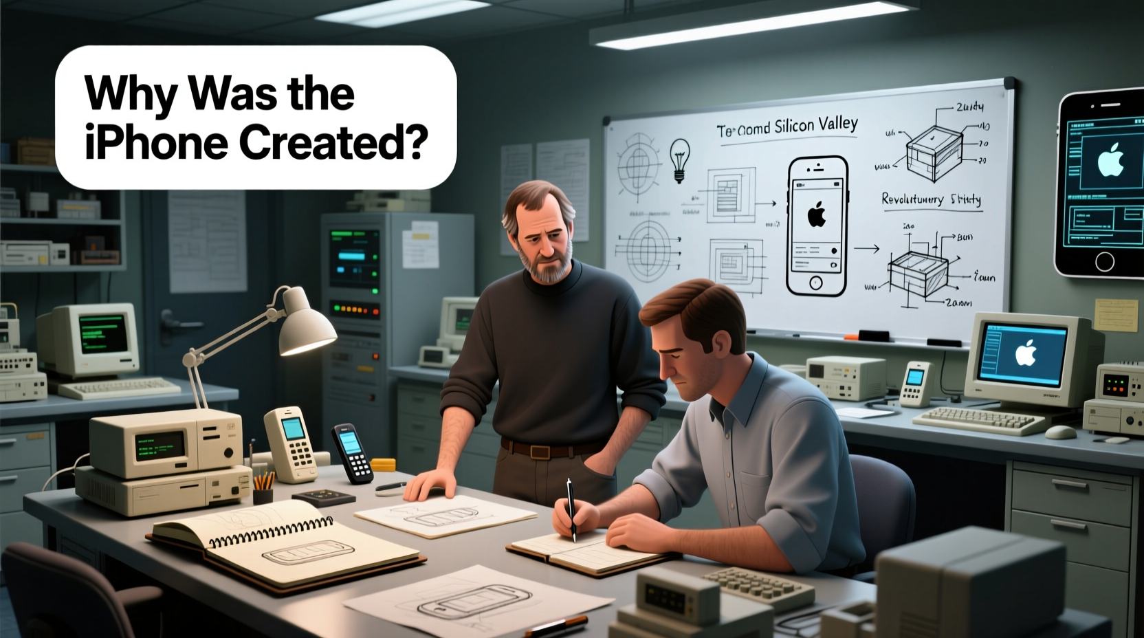 why was the iphone developed history reasons behind its creation