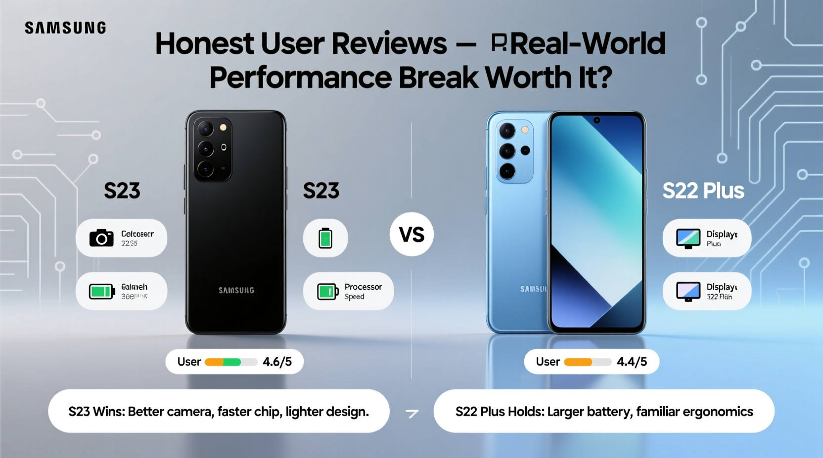 samsung s23 vs s22 plus is the upgrade really worth it honest user reviews