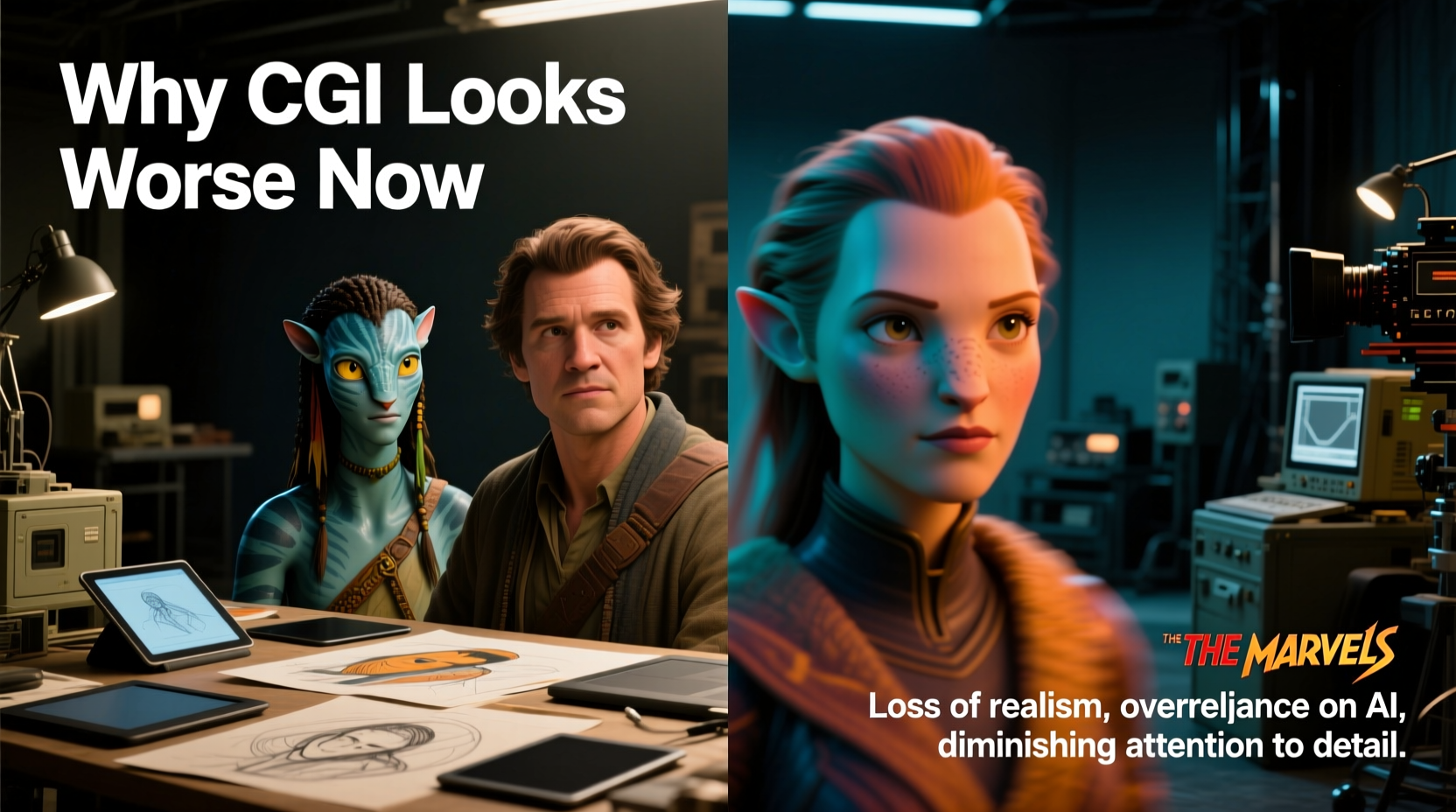 why does cgi look so bad now reasons for declining visuals
