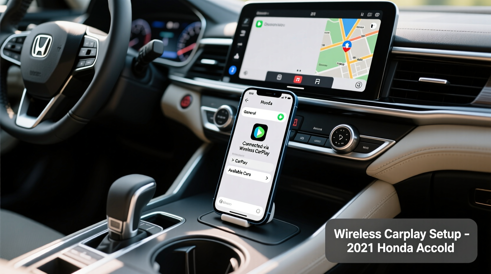 wireless carplay install accord 2021