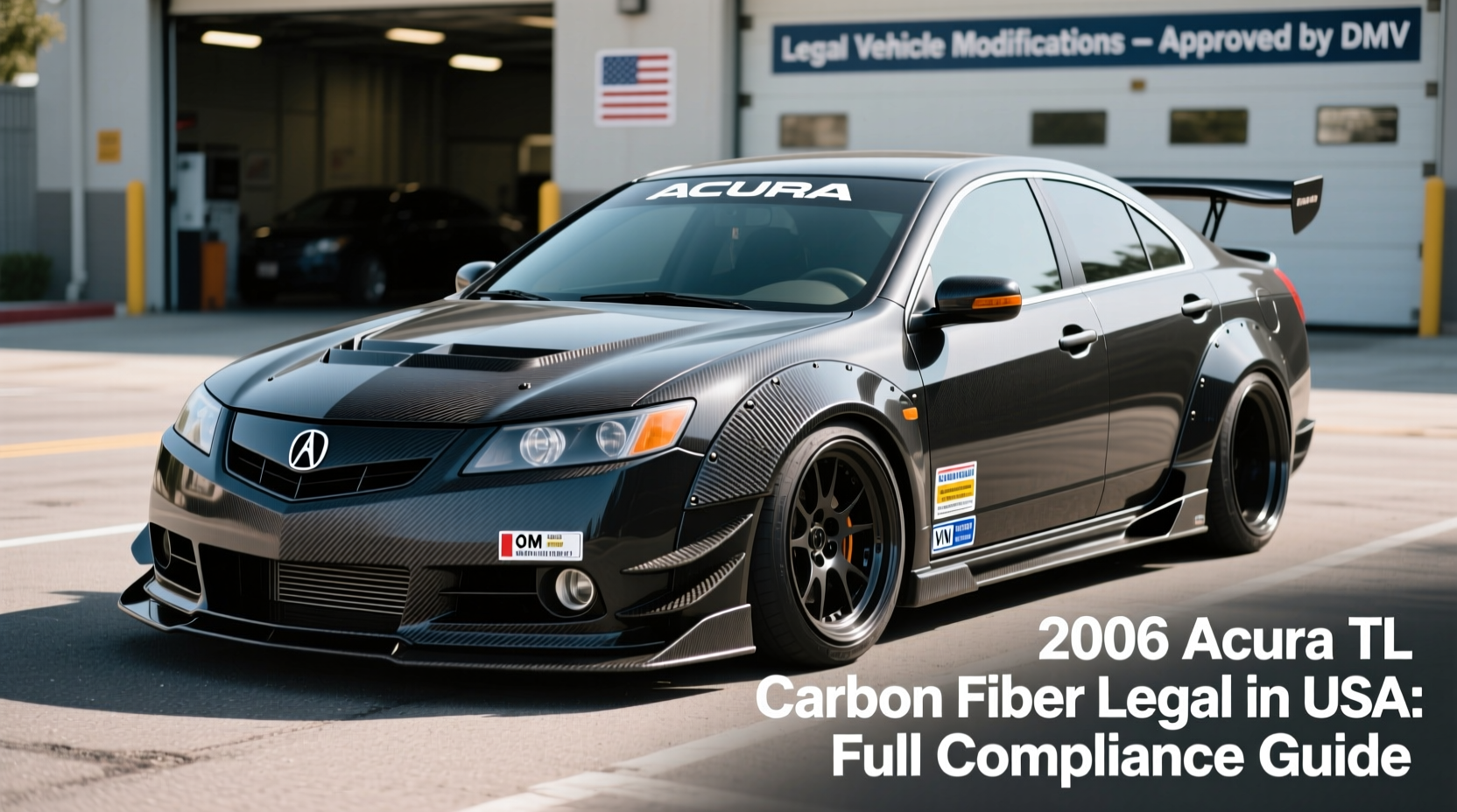 2006 Acura TL Carbon Fiber Legal in USA: Full Compliance Guide