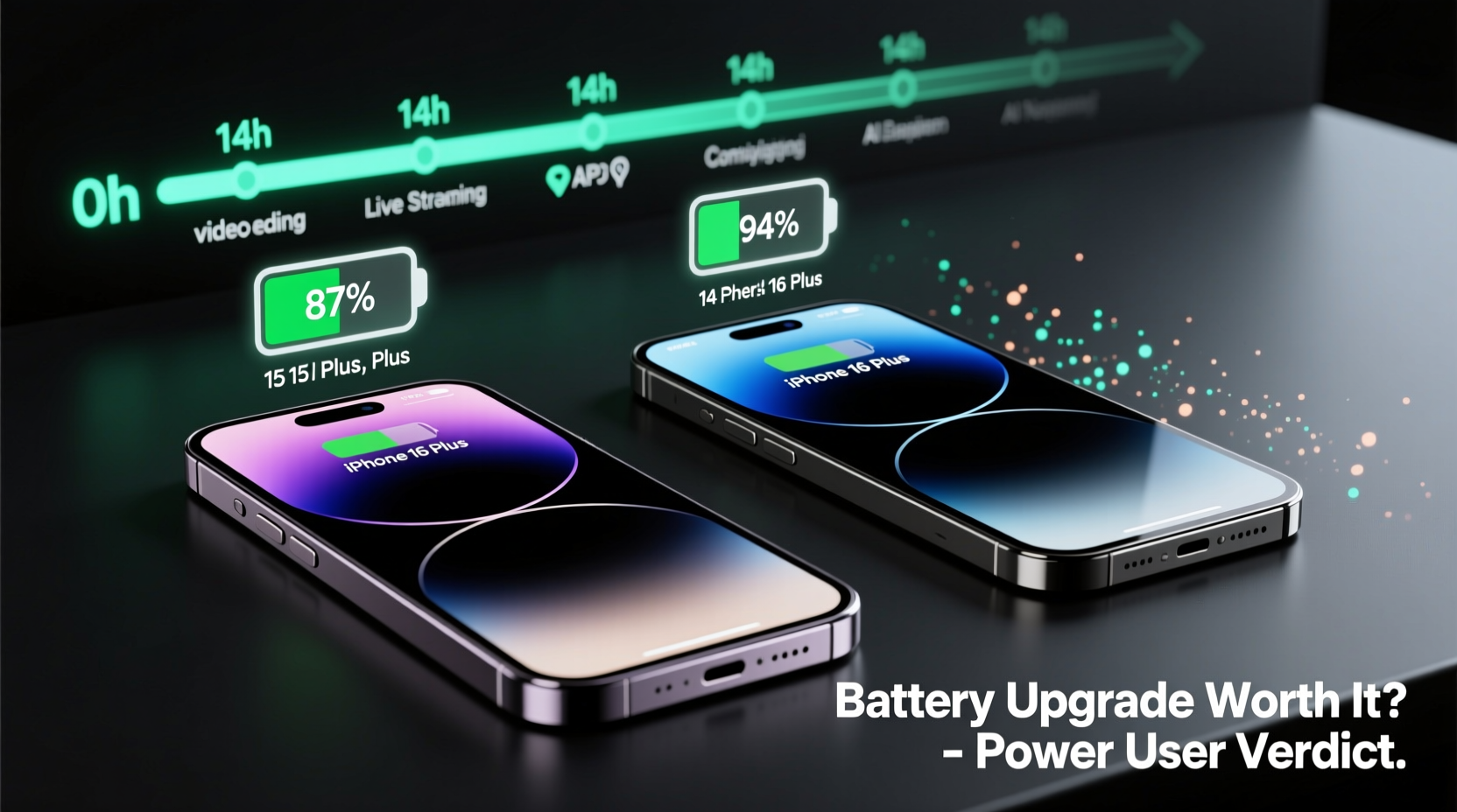 iphone 15 plus vs 16 plus battery is the upgrade worth it for power users