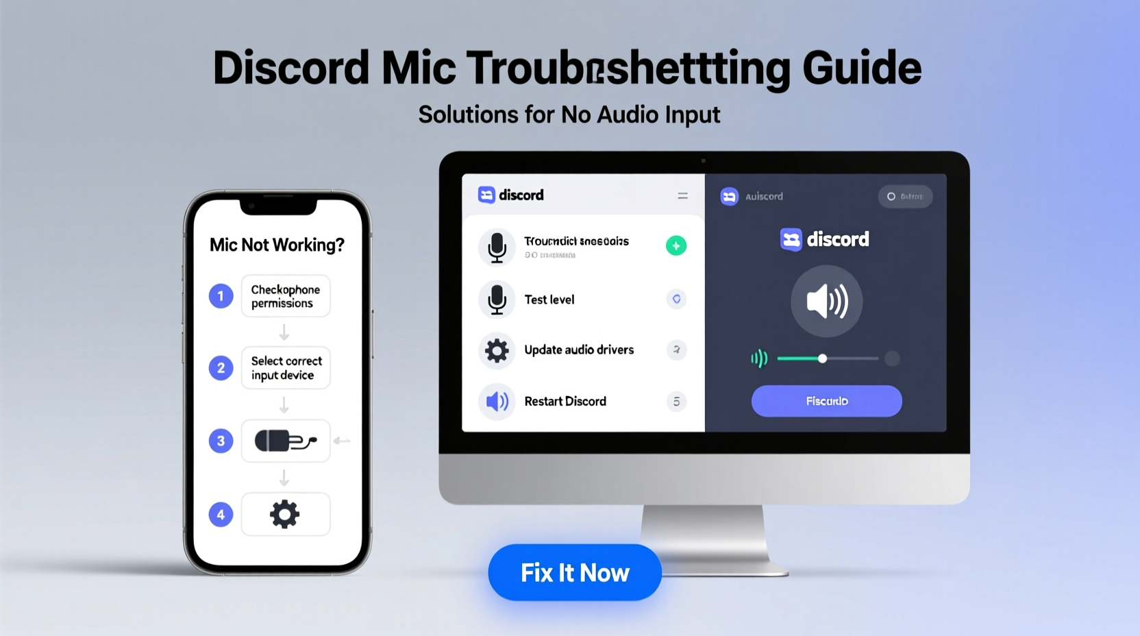 discord mic not working troubleshooting guide solutions