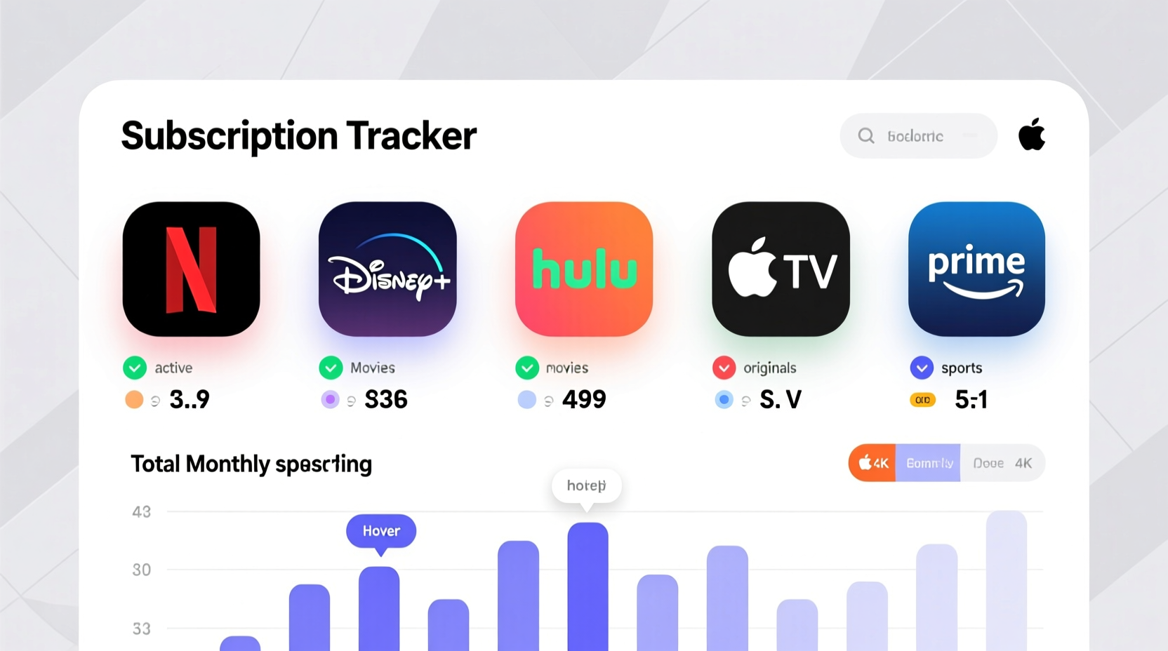 how to easily track and organize all your streaming service subscriptions