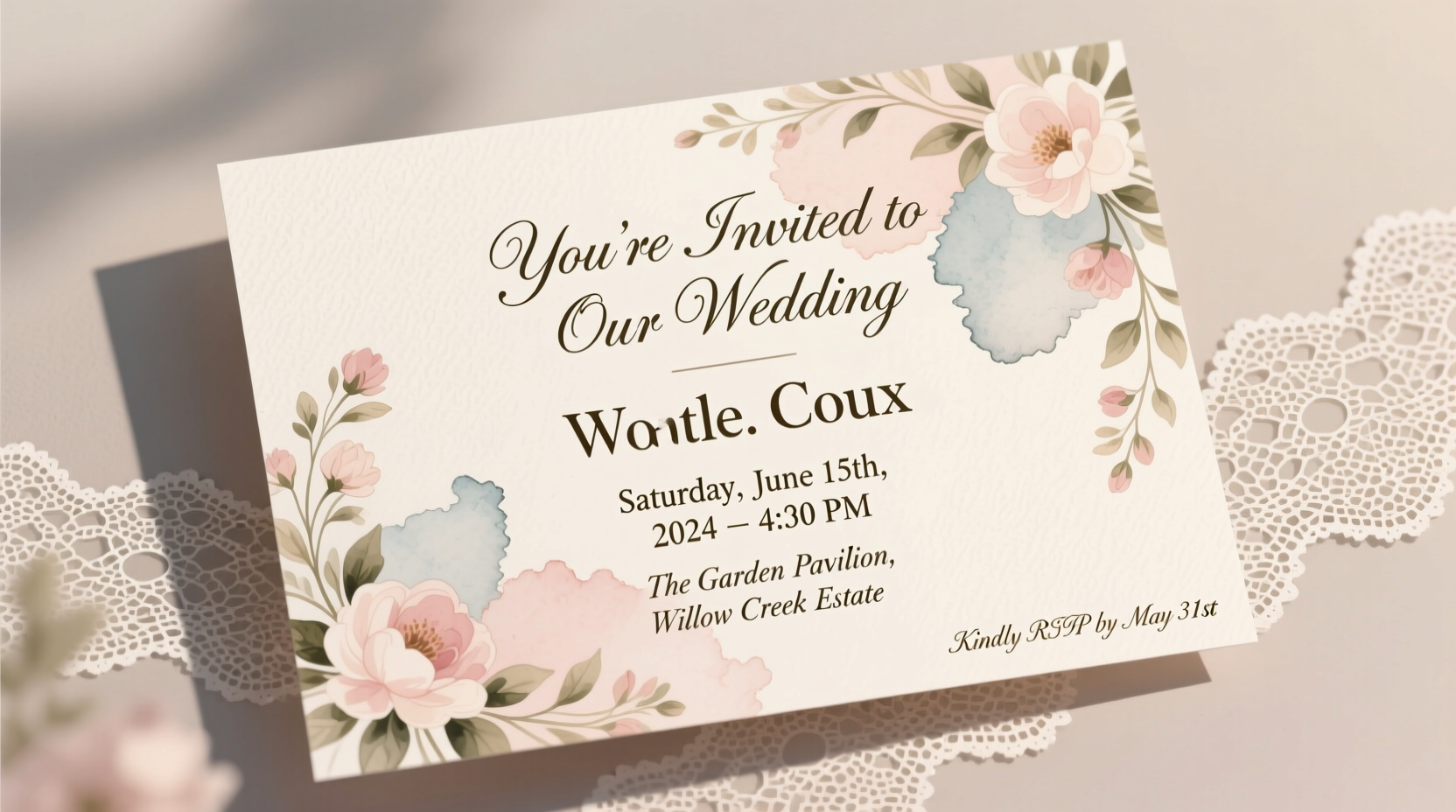 when do wedding invites go out