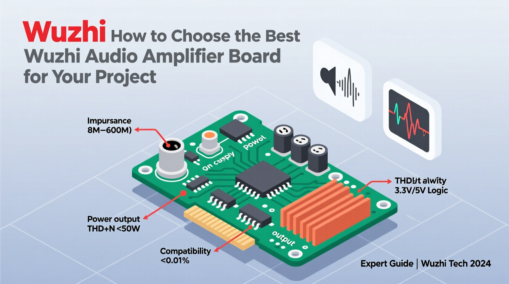 wuzhi audio amplifier board