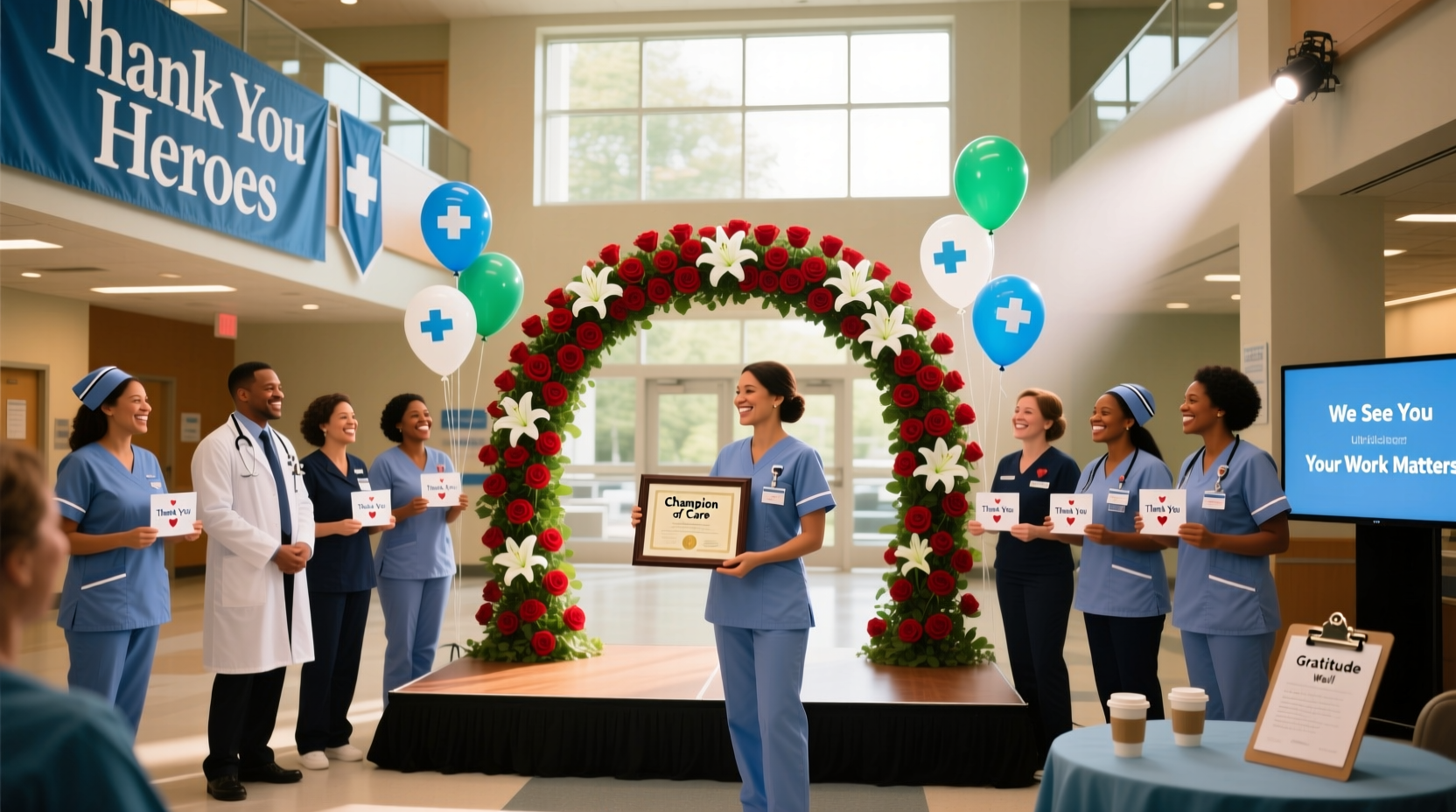 hospital week celebration ideas to honor healthcare heroes