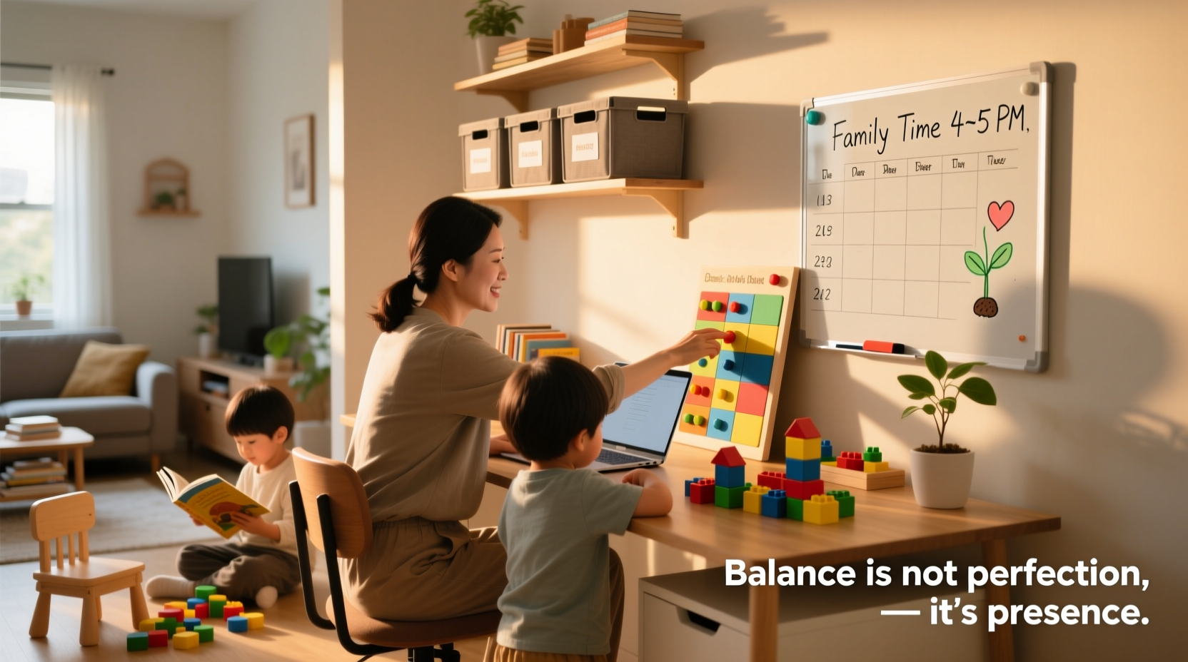 effective strategies to balance productivity and parenting while working from home with kids