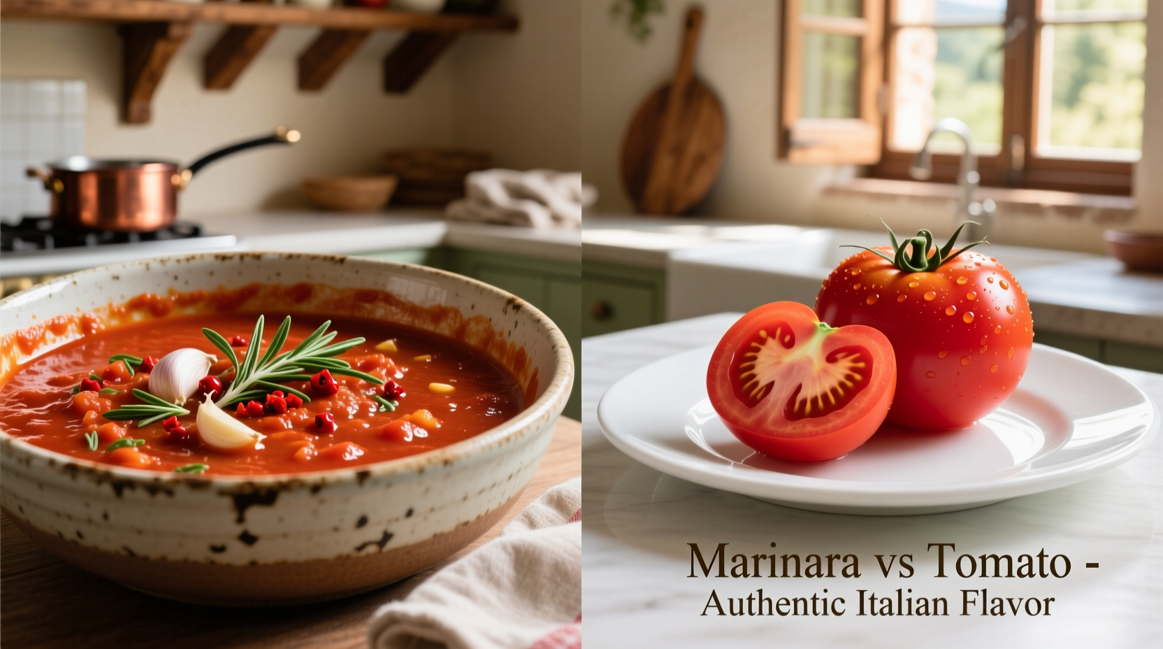 Marinara Sauce vs Tomato: Key Differences Explained