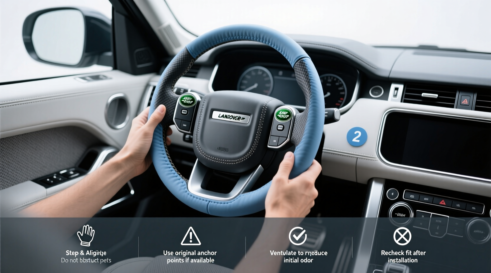 How to Choose Steering Wheel Covers for Land Rover