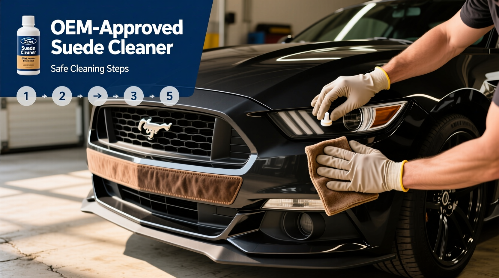 2015 mustang suede cleaning guide