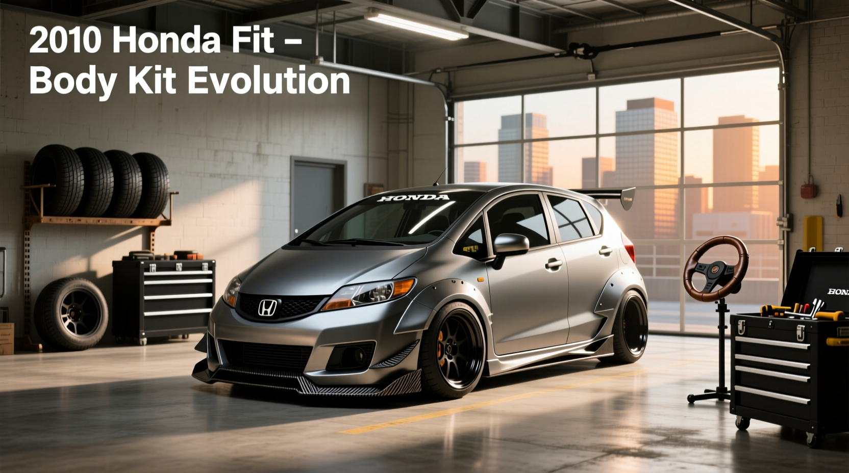 2010 honda fit body kit guide