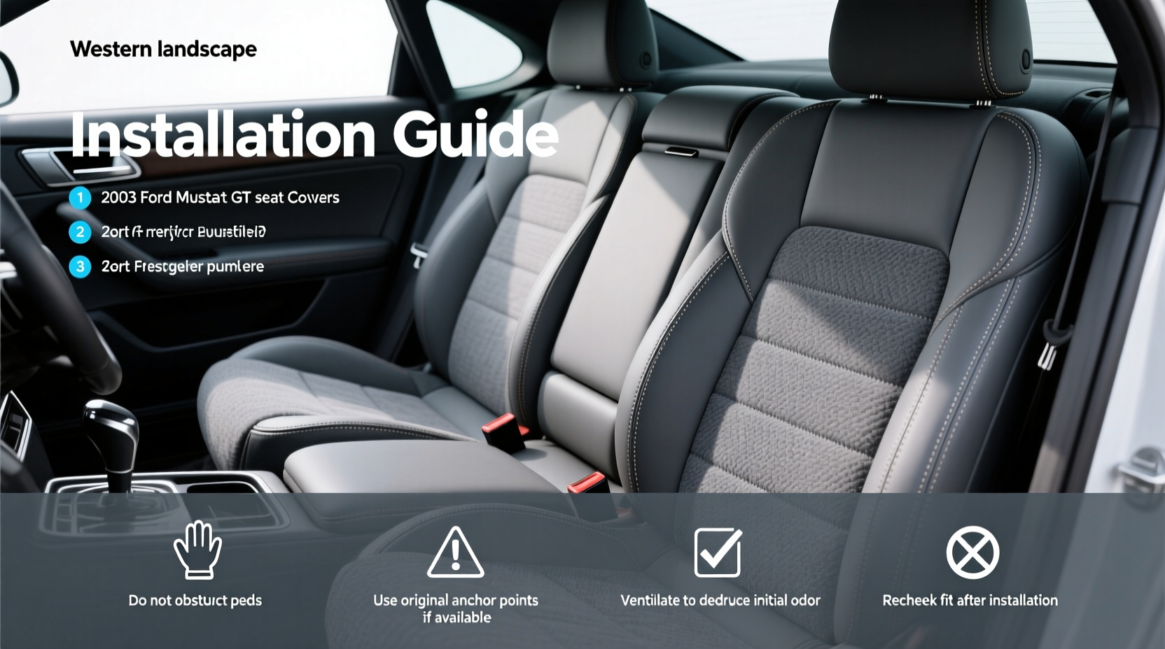 2003 Mustang GT Seat Covers Buying Guide