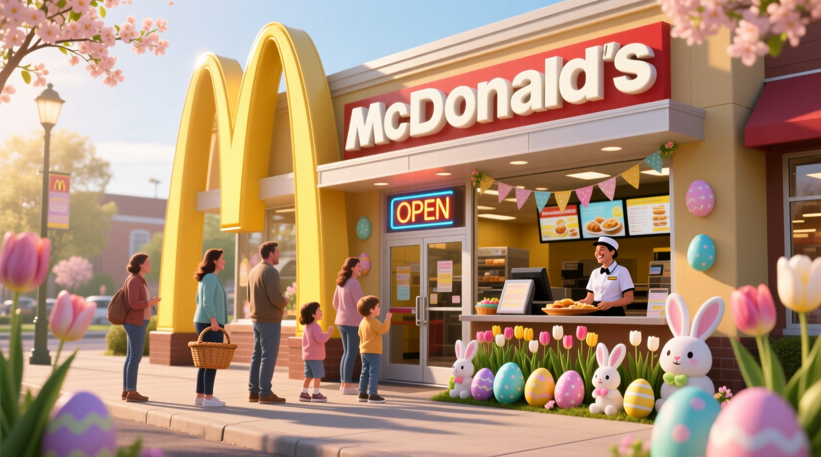 is mcdonald open on easter sunday