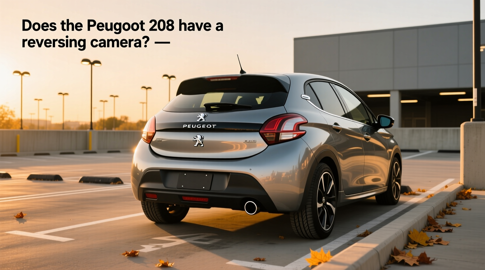 How to Choose a Reversing Camera for Peugeot 208: Buying Guide