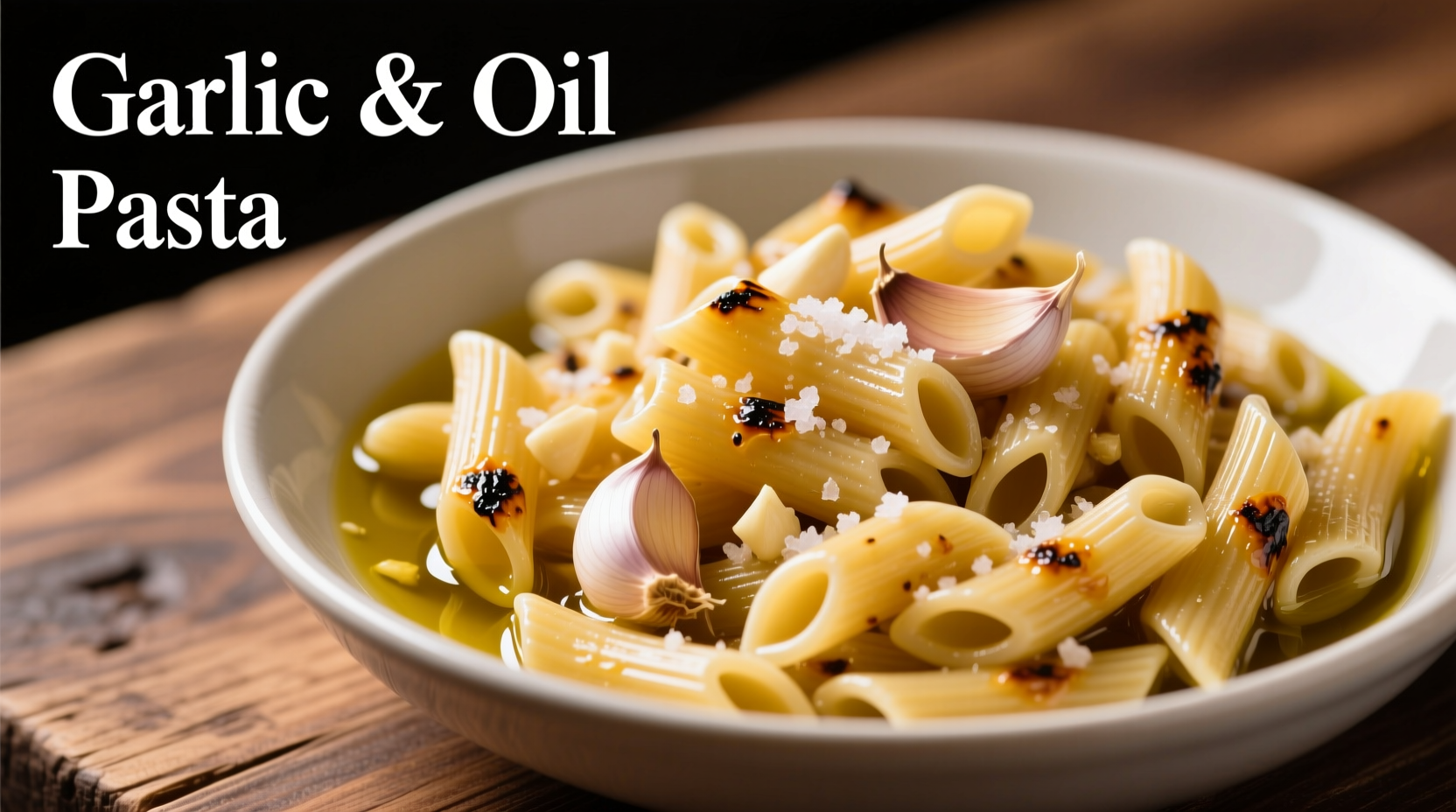 macaroni garlic and oil