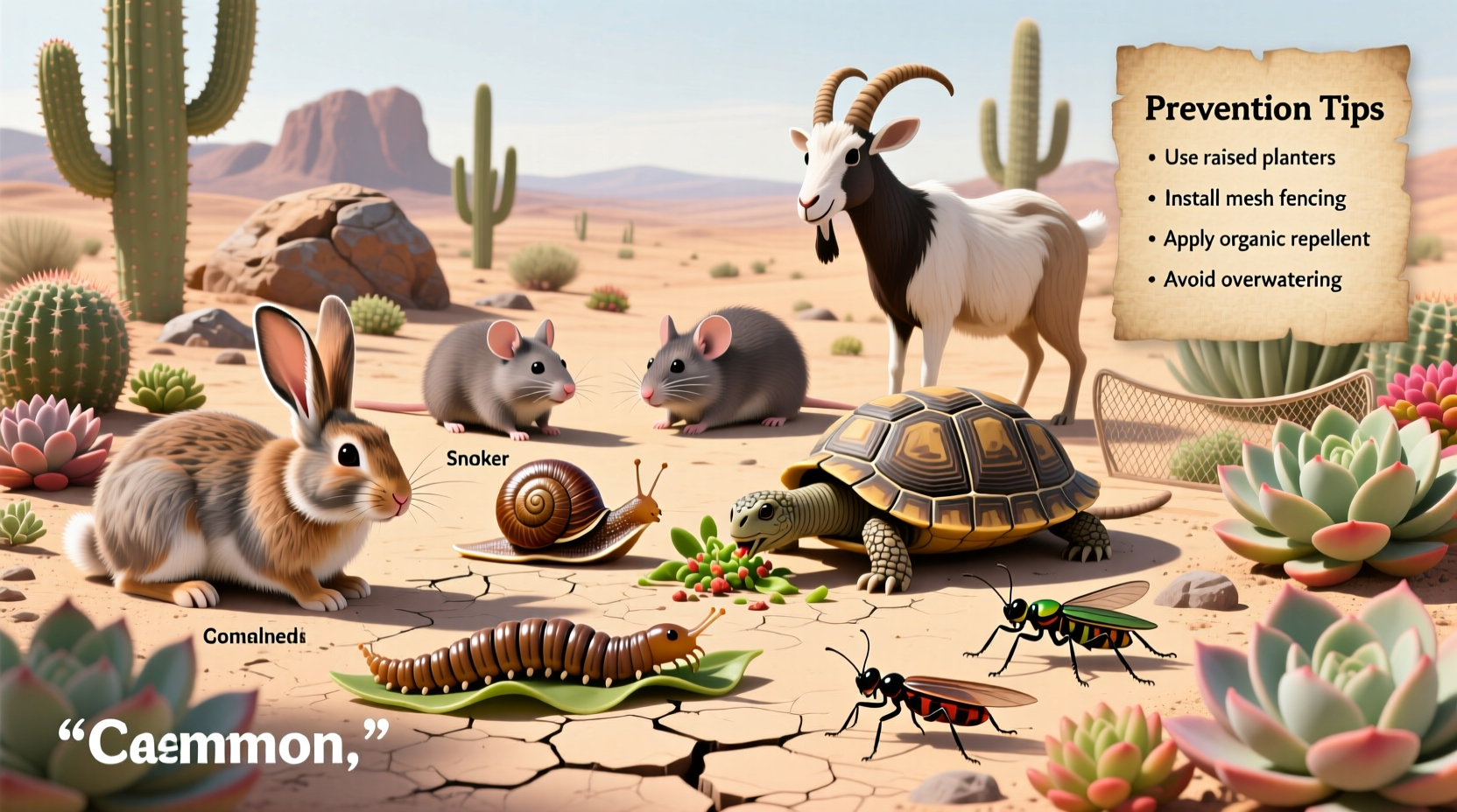 What Animals Eat Succulents? Full List & Prevention Tips